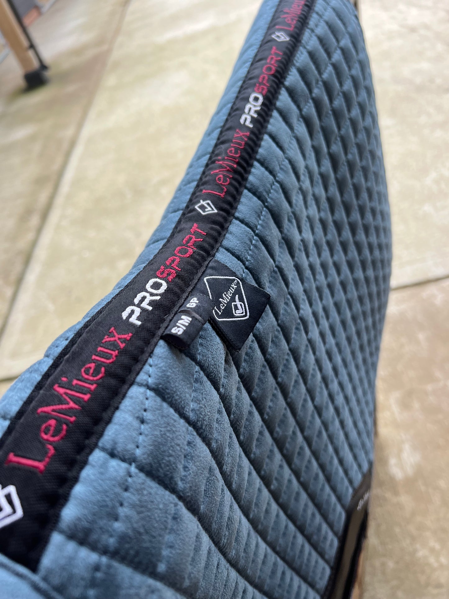 Leo Mieux Saddlepad Ice Blue