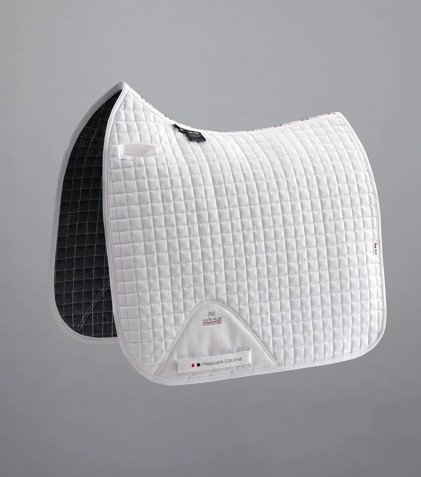Premier Equine Close Contact Dressage Saddlepad White