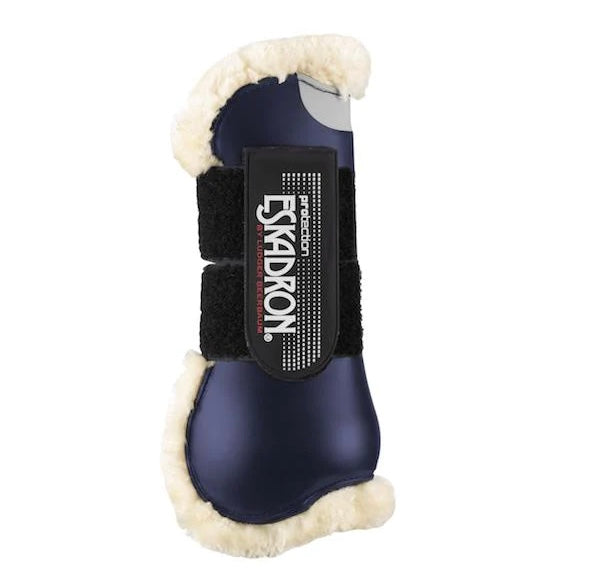 Eskadron Flexi-Soft Faux Fur Tendon Boots - Front