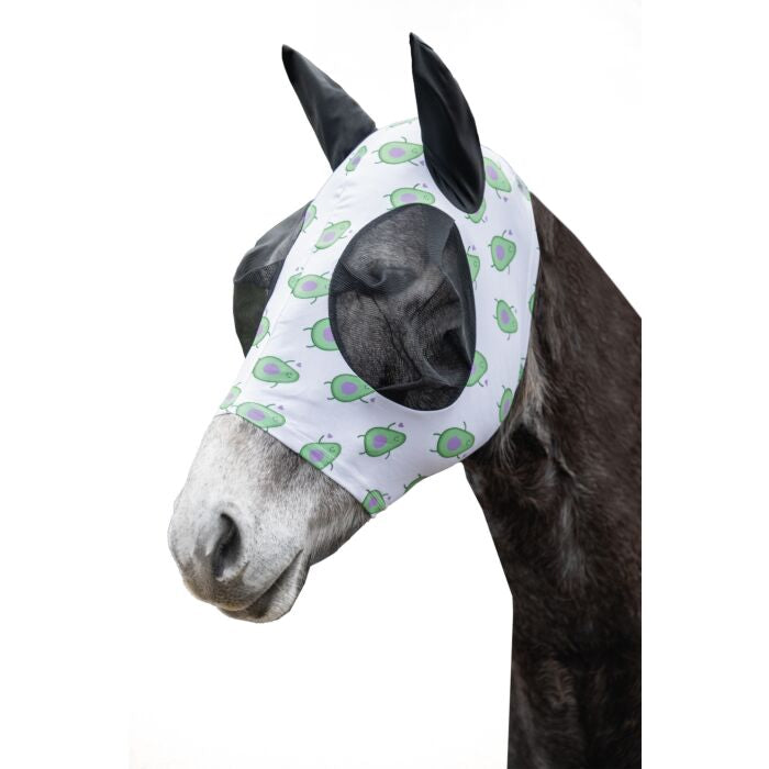 HKM Anti-fly mask -Avocado Print