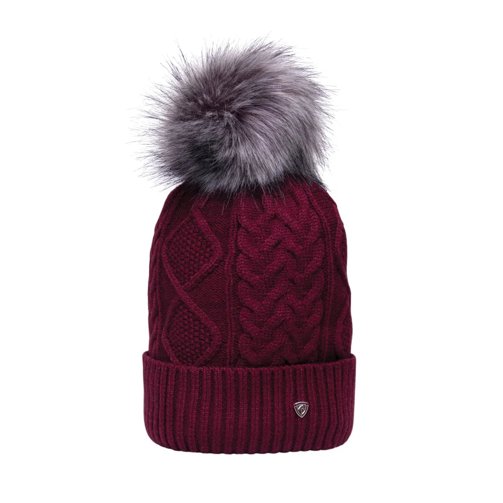 Hy Equestrian Vanoise Knitted Bobble Hat