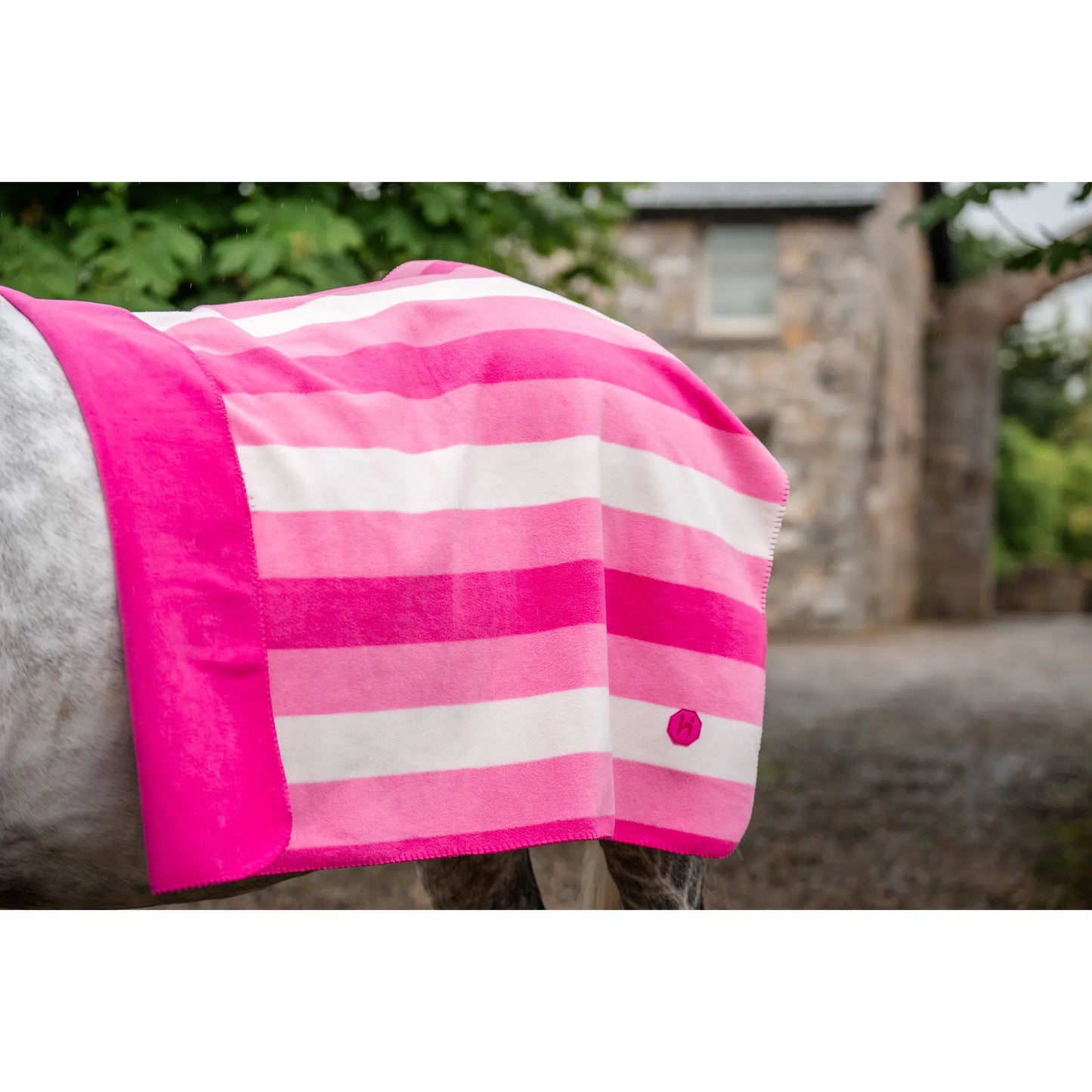 Horseware Newmarket Fleece Blanket - Witney Pink small