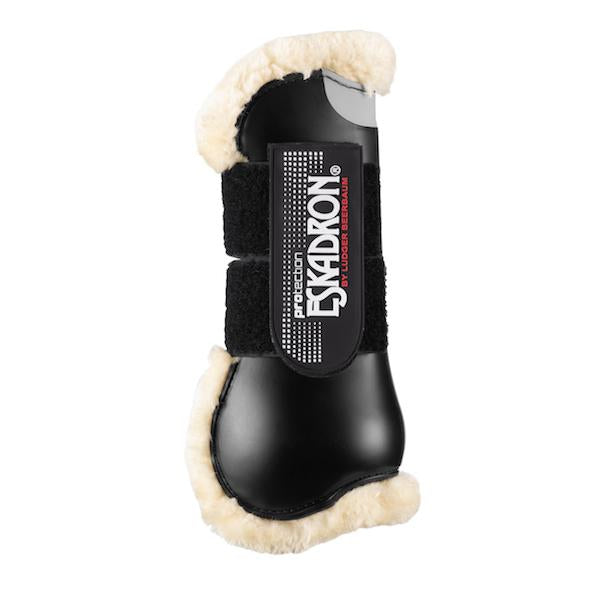 Eskadron Flexi-Soft Faux Fur Tendon Boots - Front