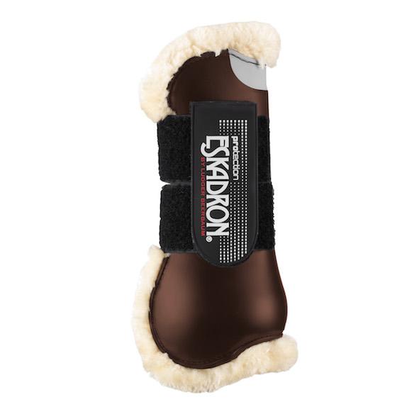 Eskadron Flexi-Soft Faux Fur Tendon Boots - Front