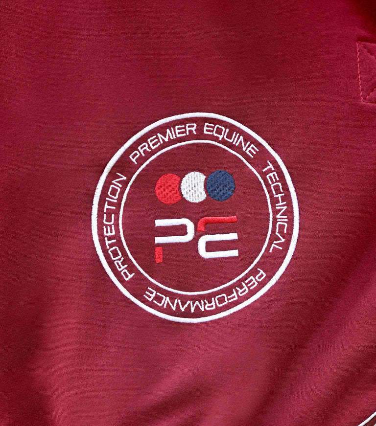 Premier Equine Airtech Horse Cooler Rug Burgundy