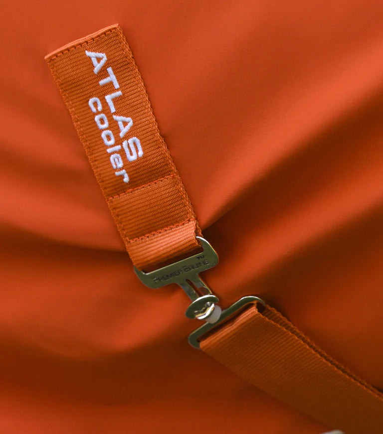 Premier Equine Atlas Horse Cooler Rug Burnt Orange