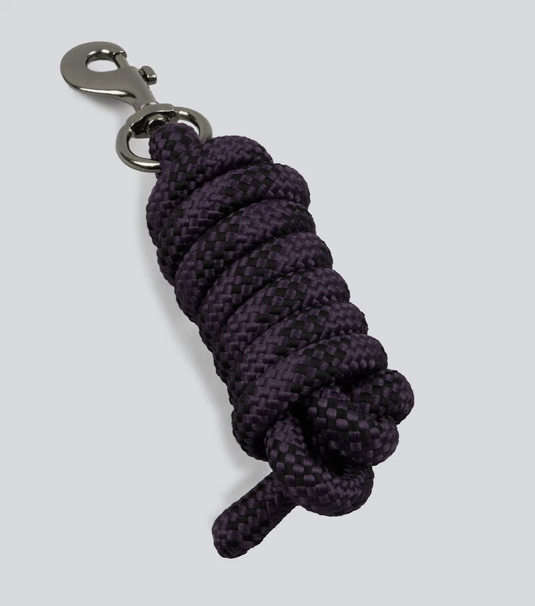 Duco Padded Head Collar with Lead Rope Grape Purple