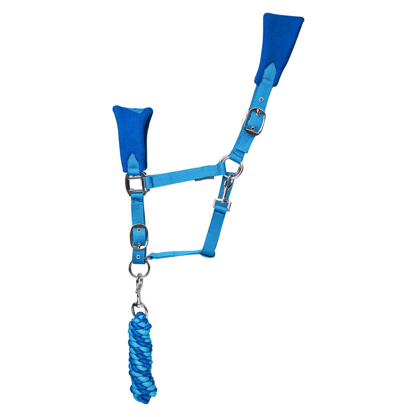 Hy Equestrian DynaMizs Ecliptic Fleece Head Collar & Lead Rope
