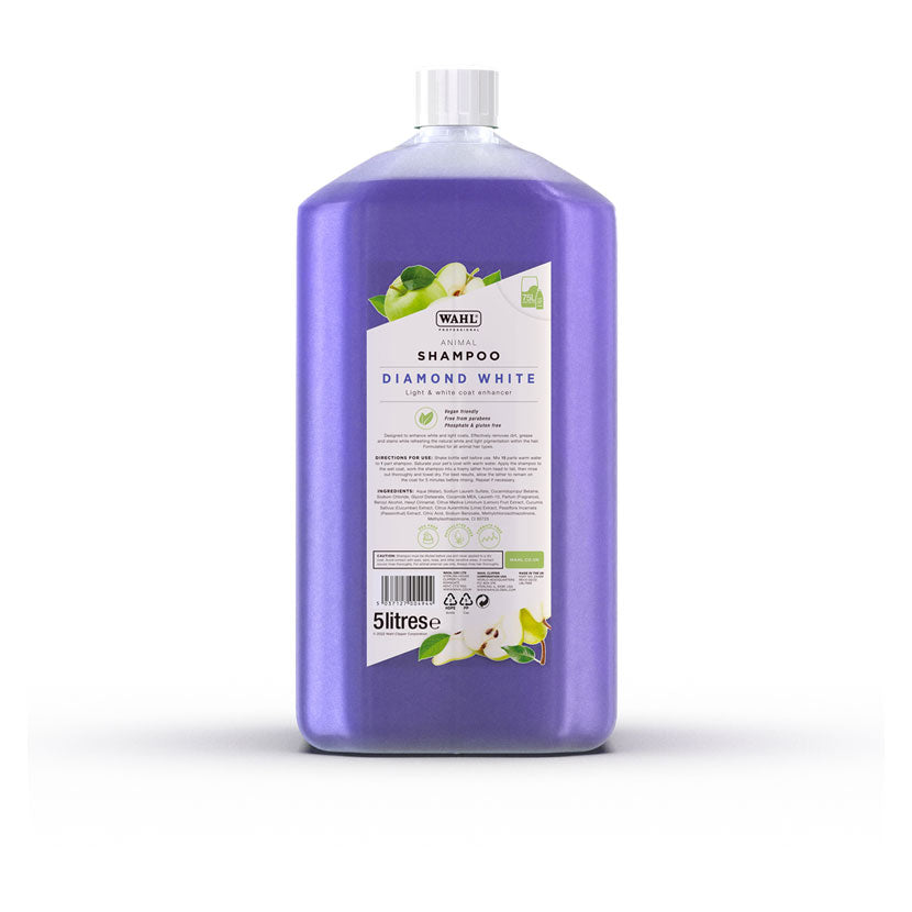 Wahl Diamond White Shampoo 5ltr