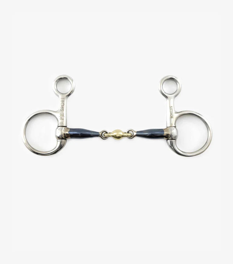 Blue Sweet Iron Hanging Cheek with Brass Alloy Lozenge