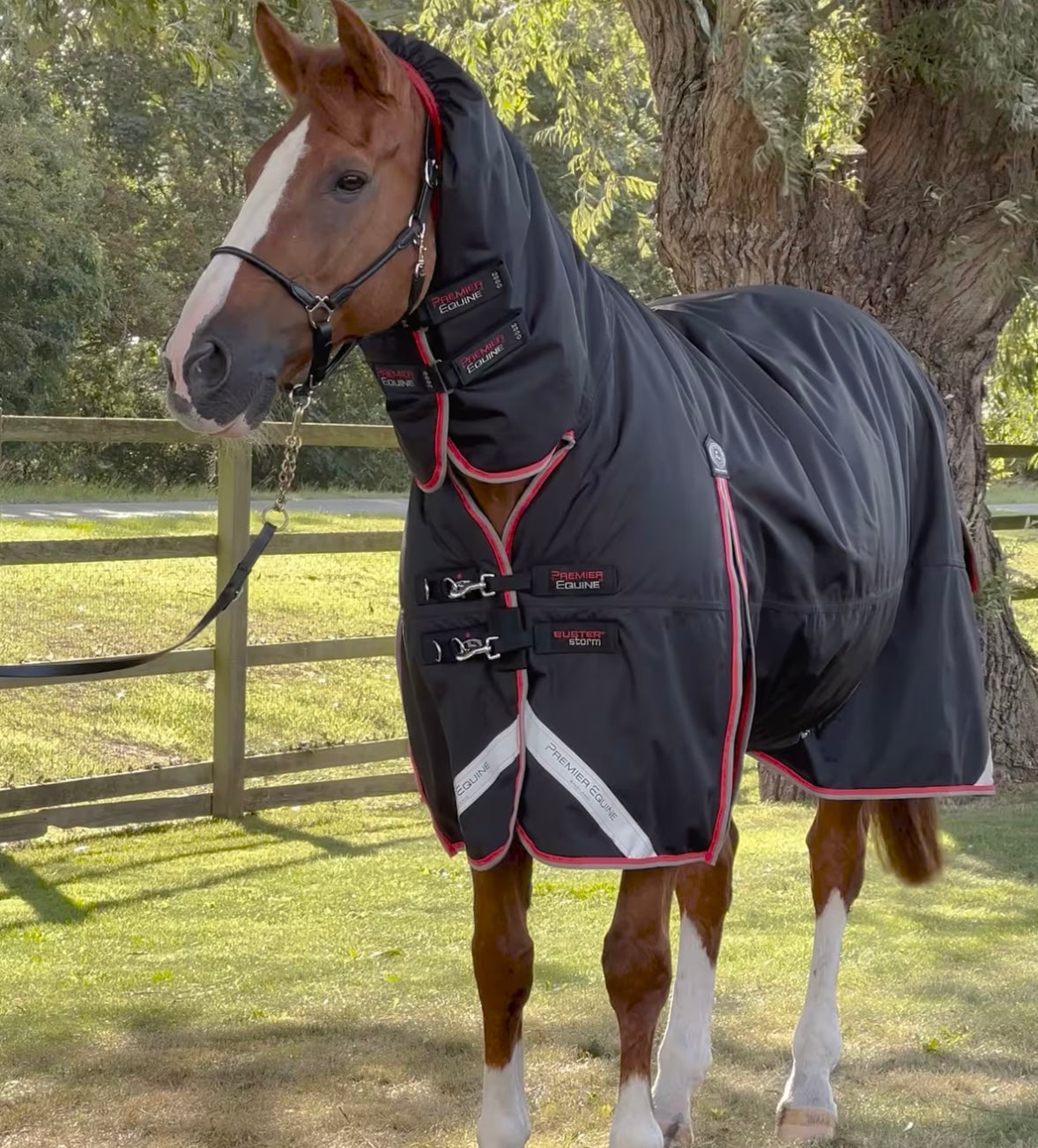 Premier Equine Buster snug neck 400g heavy Turnout Rug