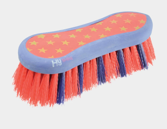 Hy Star Easy Grip Dandy Brush Navy/Red