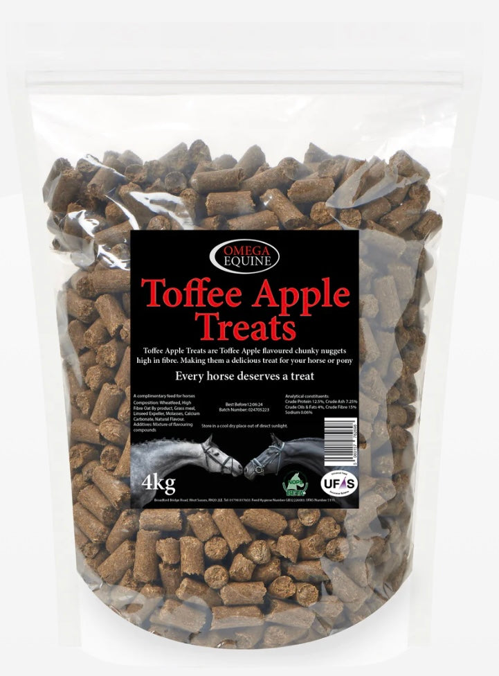 Omega Toffee Apple Treats 4kg