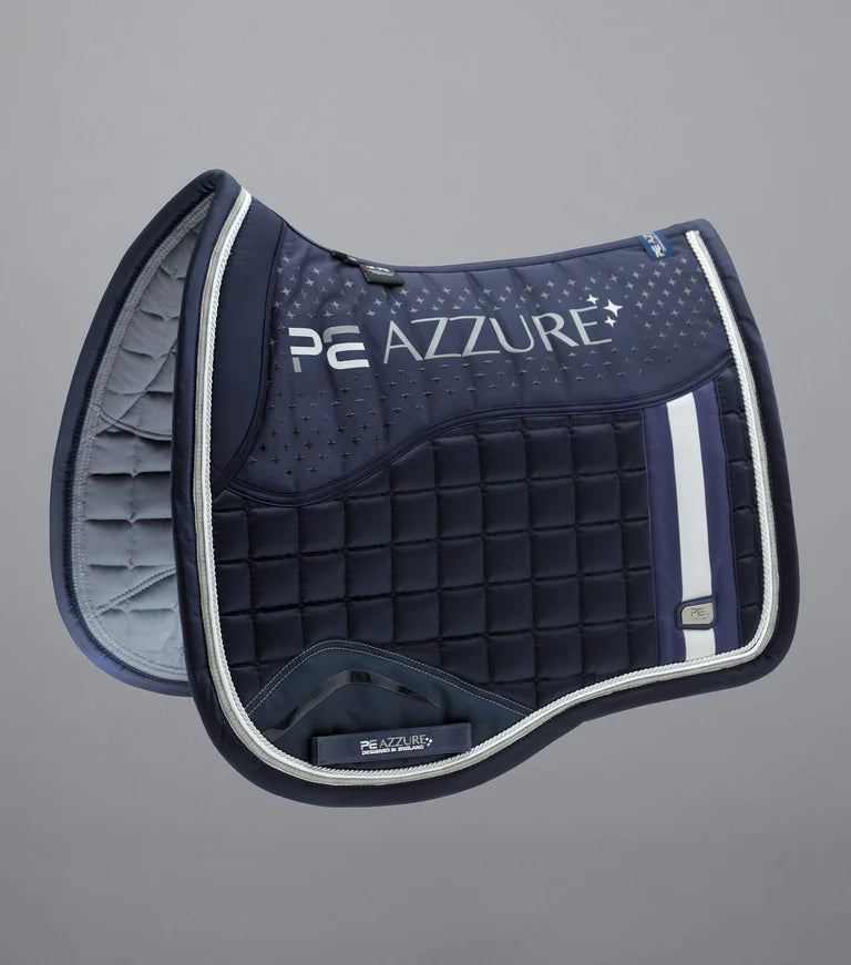 Premier Equine Azzure Anti-Slip Satin Dressage Square FULL