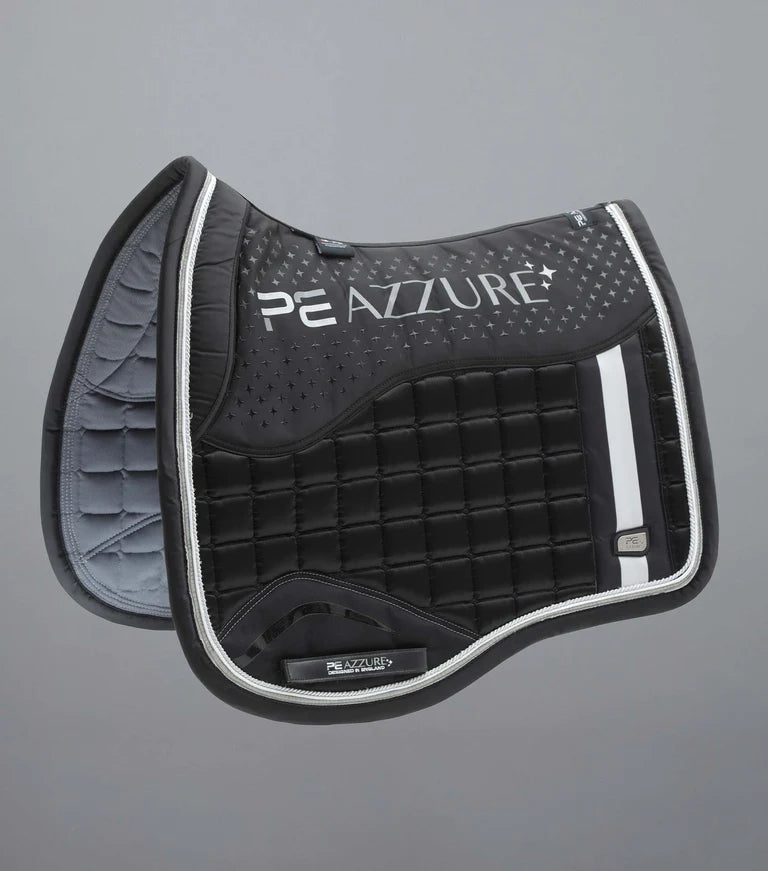 Premier Equine Azzure Anti-Slip Satin Dressage Square FULL