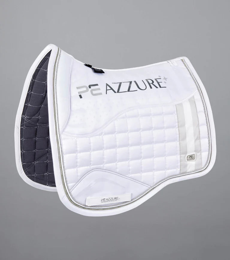 Premier Equine Azzure Anti-Slip Satin Dressage Square FULL