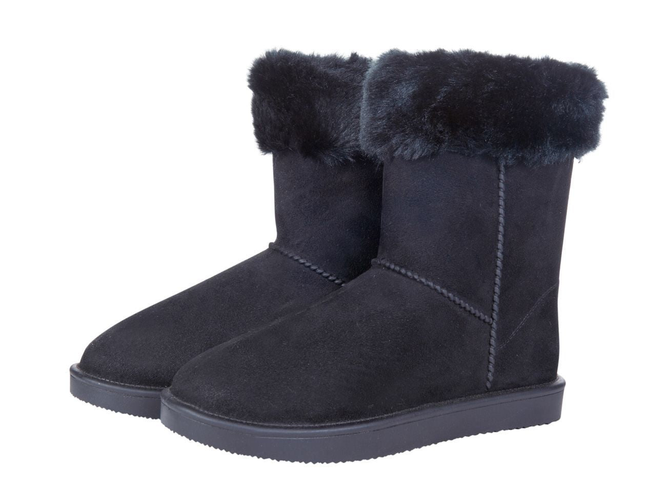 HKM All-weather waterproof boots - Davos Fur Black