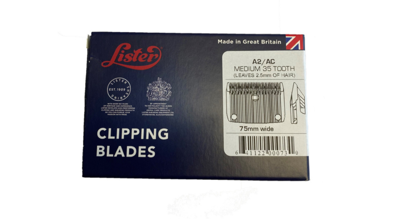 Lister clipper blades A2 - Medium