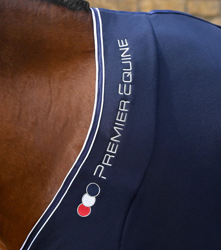 Premier Equine Airtech Horse Cooler Rug Navy