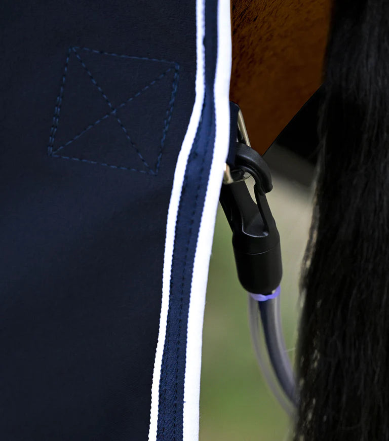 Premier Equine Airtech Horse Cooler Rug Navy