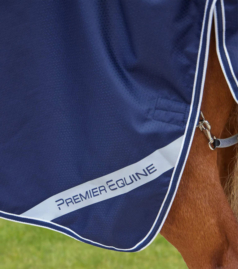 Premier Equine Stratus 600D Series 0g Original Turnout Rug Navy