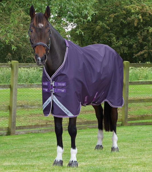 Premier Equine Stratus 600D Series 0g Original Turnout Rug Purple