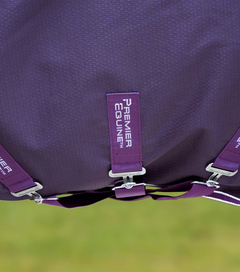 Premier Equine Stratus 600D Series 0g Original Turnout Rug Purple