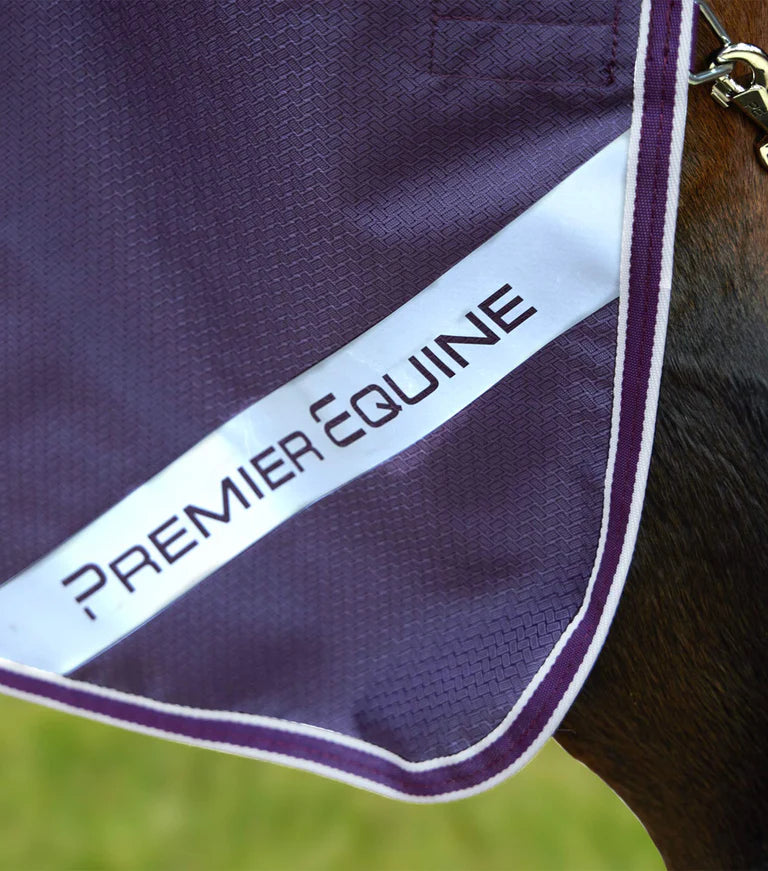 Premier Equine Stratus 600D Series 0g Original Turnout Rug Purple