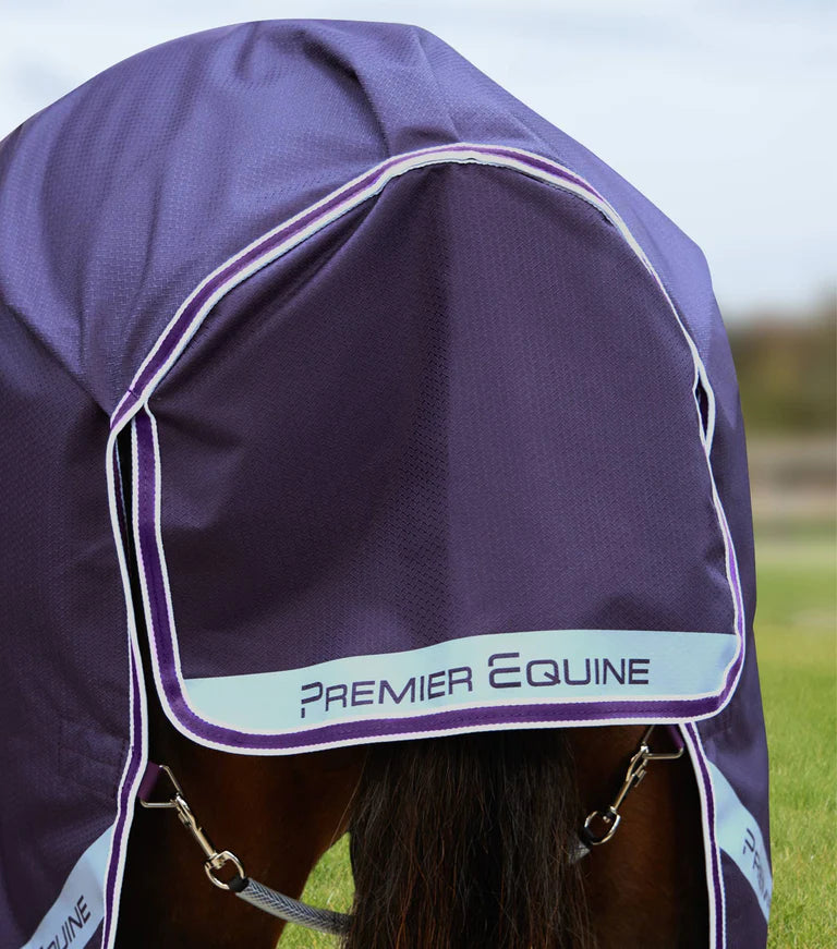 Premier Equine Stratus 600D Series 0g Original Turnout Rug Purple
