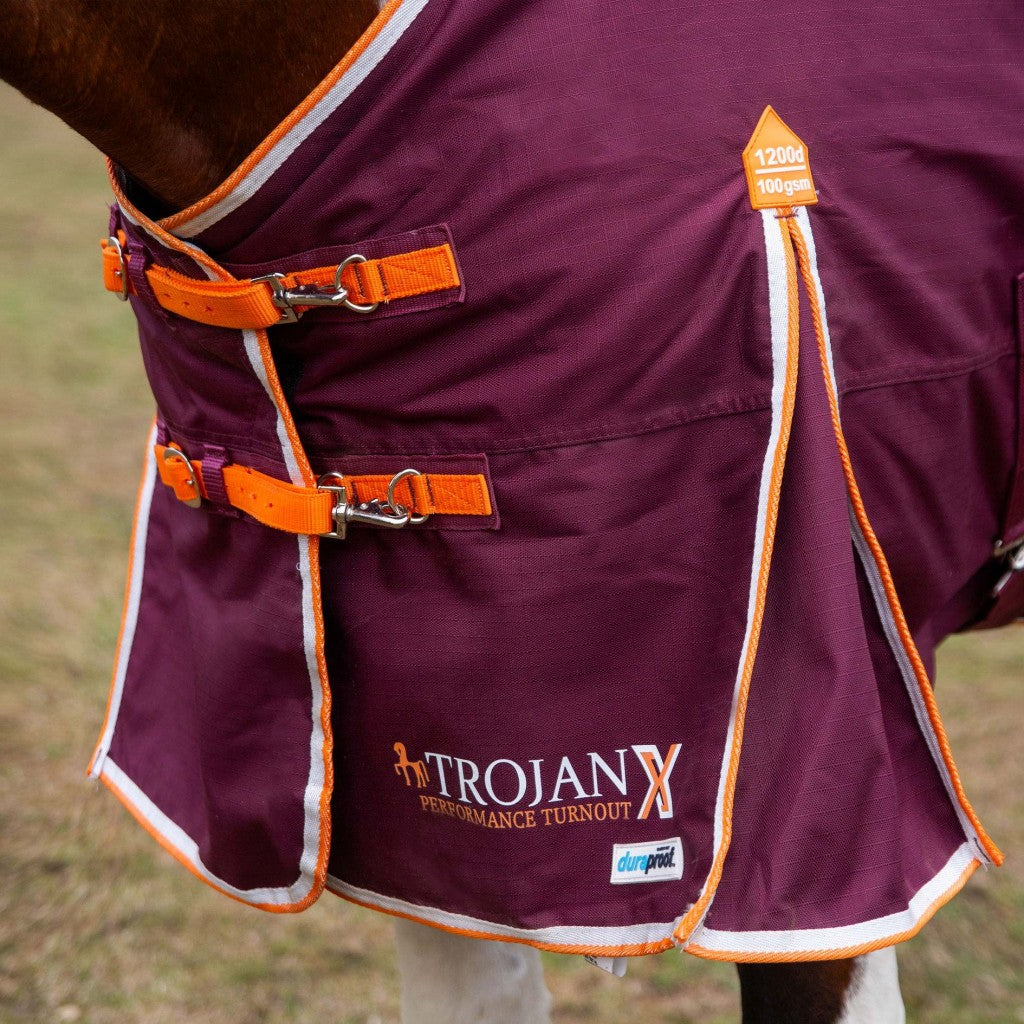 TROJAN XTRA DURAPROOF 1200D 100G 5-POINT STANDARD NECK TURNOUT